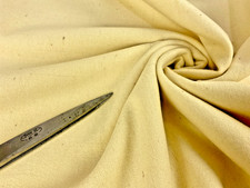 CLEARANCE– Pure Wool Butter Cream Fabric | Upholstery, Jackets, Coats & Cushion