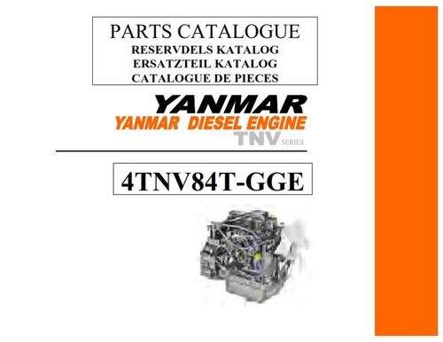 Yanmar 4tnv84t gce tnv - 4tnv84t-gce,