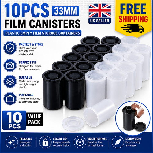 10pcs 33mm plastic empty - x,