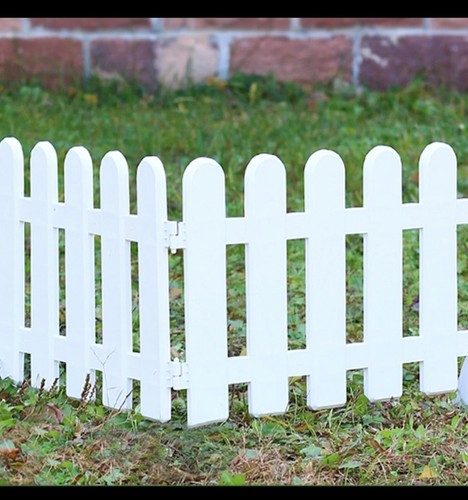 White garden picket - picket, fence