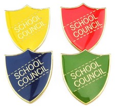 School Council Shield Pin