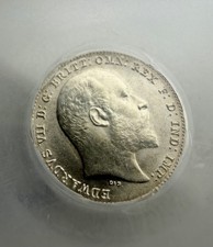 1902 Threepence Edward VII