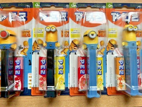 Despicable pez dispensers - me,