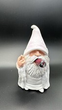 Naughty Smoking Garden Gnome Statue - Resin Outdoor Lawn Decor Whimsical