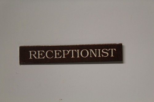 Dolls house metal sign - dolls,