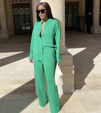 Zara Apple  Green Loose