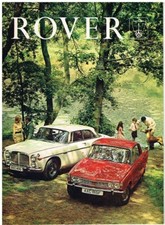 ROVER P5B SALOON/COUPE  P6 2000SC/TC/AUTO  P6B 3500 ORIG. 1968 UK SALES BROCHURE