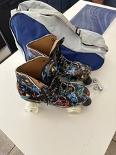 Graffiti scribble quad skates - graffiti/scribble,