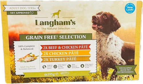 Langham grain free adult dog - grain-free,