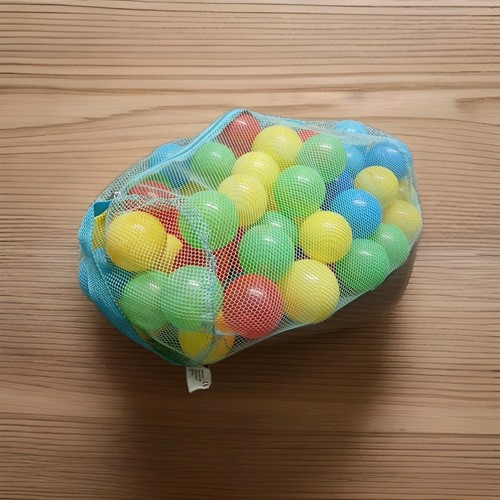 72pcs colourful ball pit balls - colourful,