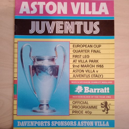 Aston villa juventus - aston, v