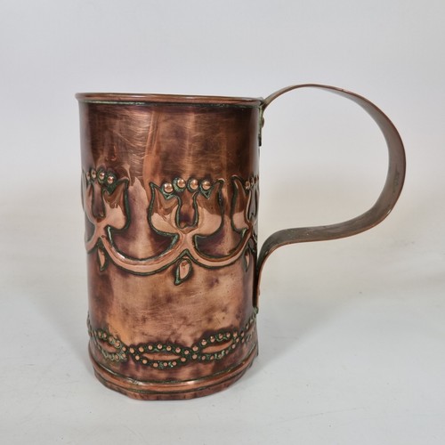 Antique arts and crafts copper - and,