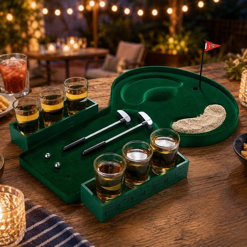 Interactive golf drinking game - interactive,