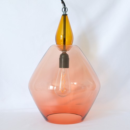 Thick glass pendant ceiling - thick,
