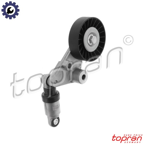 Tensioner pulley vribbed - tensioner,