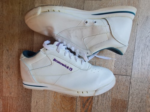 Brunswick bowling shoes white - bowling,