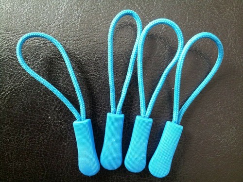 Blue zipper zip tag - zip,