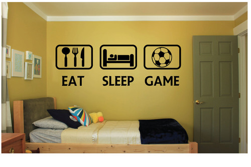 Eat sleep football - football,