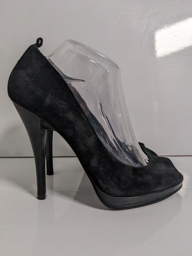 Red dead womens black suede - dead,