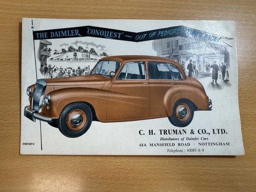 Daimler conquest advert h - daimler,