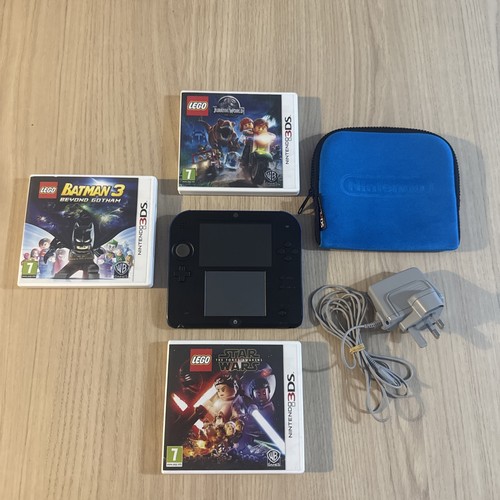 Nintendo 2ds blue black - nintendo,