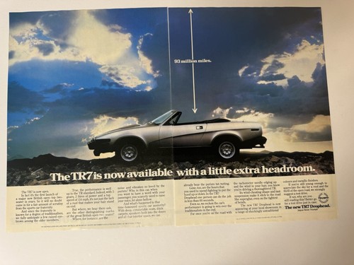 Original vintage triumph tr7 - vintage,