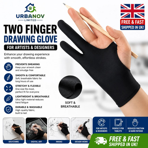 Two finger anti fouling glove - finger,