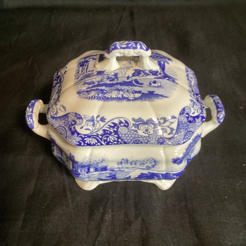 Spode blue italian miniature - spode,