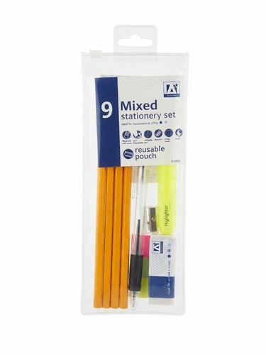 Stationery piece set - stationery, 9