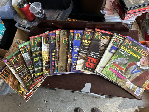 Renaissance magazine lot - magazine,