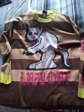 Lazy Oaf Oversized Slogan Jumper