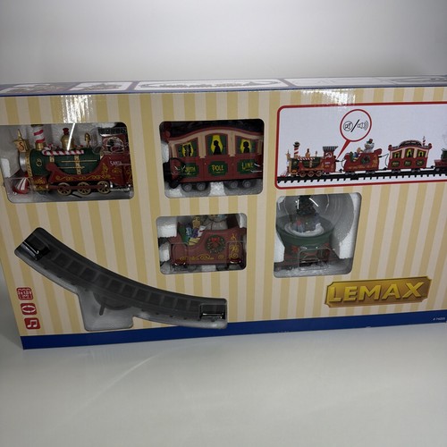 Lemax north pole line - pole, railway