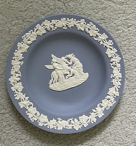 Wedgewood jasperware blue pin - wedgewood,