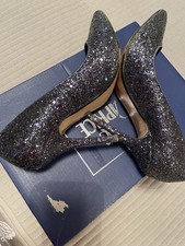 Dune Ladies Multi-Coloured High Heel Sparkly Shoes Size 3
