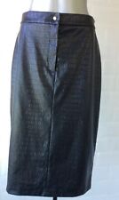 SIZE 12 BLACK PVC CROCODILE