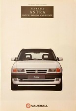 Vauxhall Astra [inc. GSi] Brochure 1994