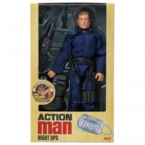 Action man night ops posable - action,