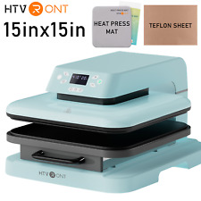 HTVRONT Auto Heat Press Machine 15"x15" Digital Transfer Sublimation Printer