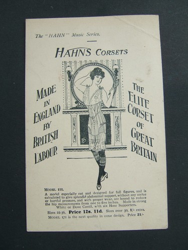 Antique edwardian hahns corset - antique,