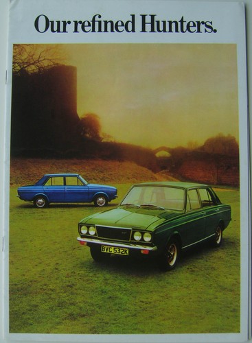 Hillman hunter saloon 1972 - hunter,