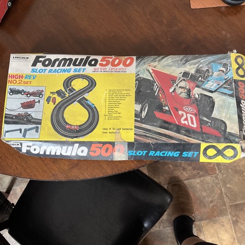 Formula 500 slot racing set - formula,
