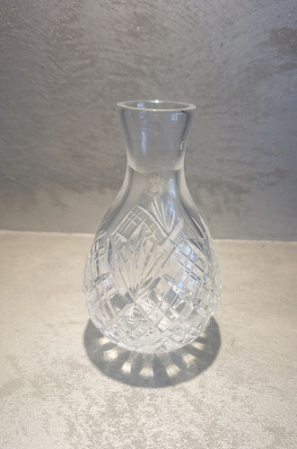 Vintage cut crystal bud - bud, vase/