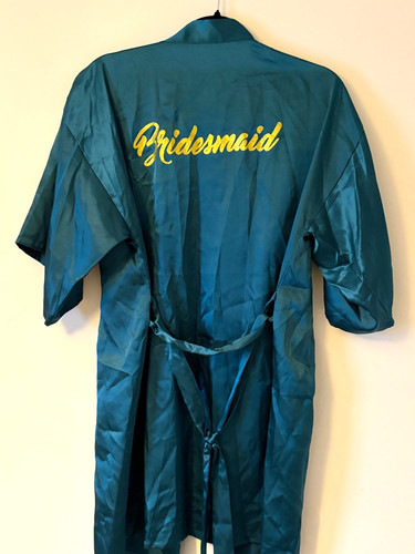 Personalized wedding robe - personalized,