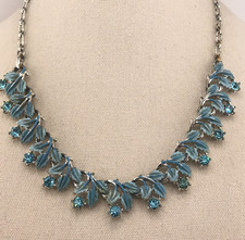 CORO Vintage Necklace Blue