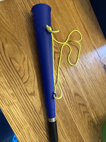 Blue plastic stadium horn - plastic,