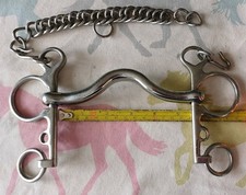 5 1/2" Hartwell/ Forward Curved Ported Pelham HorseBit.  In Excellent Condition.