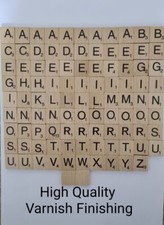 100Pcs Mix Wooden  Tiles