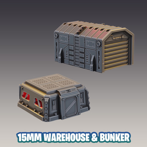 15mm defence bunker - 15mm, &