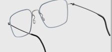 LINDBERG THINTANIUM Eyeglasses 5538 T850 10 Spectacles Frames Eyewear 57-17-140