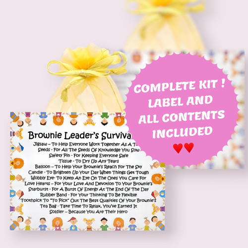 Brownie leader survival kit - brownie, leader's
